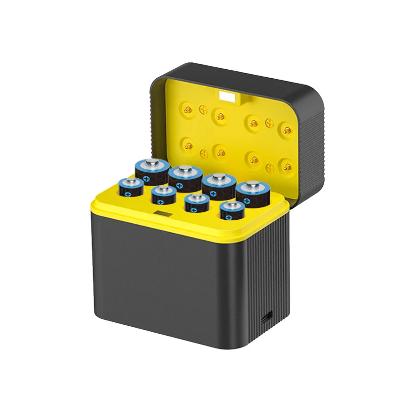 AA AAA 3400mwh 5 7 Battery for Smart Flip Charging Bin 8-slot LED Light Display Type-C Port High Quality Lithium Battery
