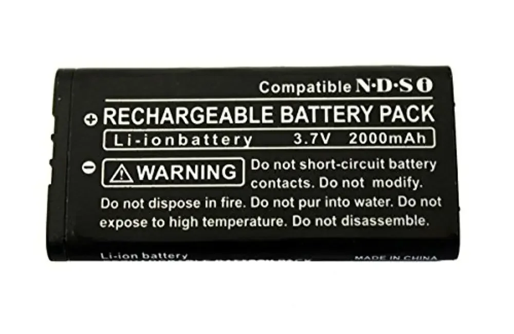 20pcs For Nintendo DSi NDSi 3.7V 2000mAh Rechargeable Lithium-ion Battery Replacement Battery Pack