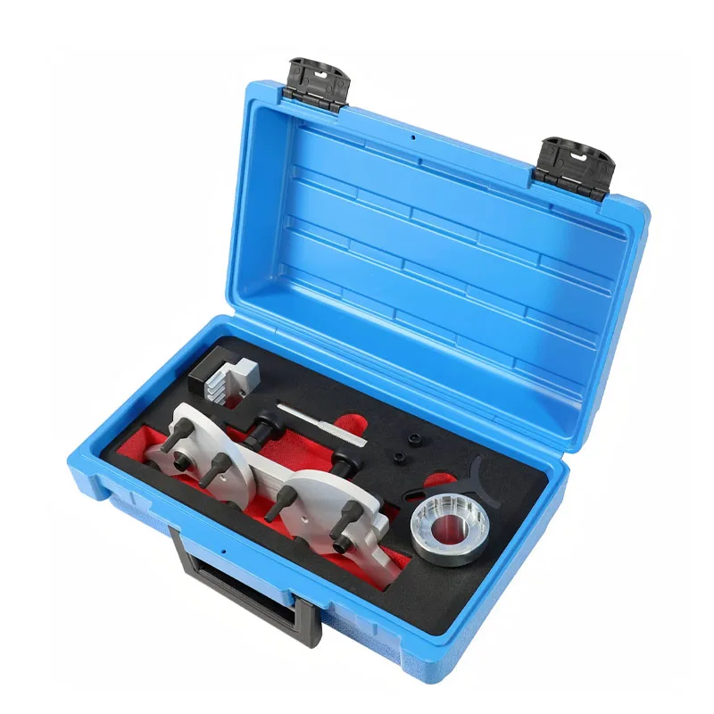 Camshaft Timing Lock Tool Set for Ford 1.5 EcoBoost 3 Cylinder Engine Alignment Kit with Crank Fixing Socket Carry Box