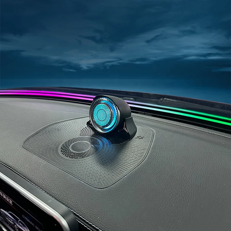 Excellent Choice Car Sound System Midrange 64-Colors Intelligent Rotating Central Speaker