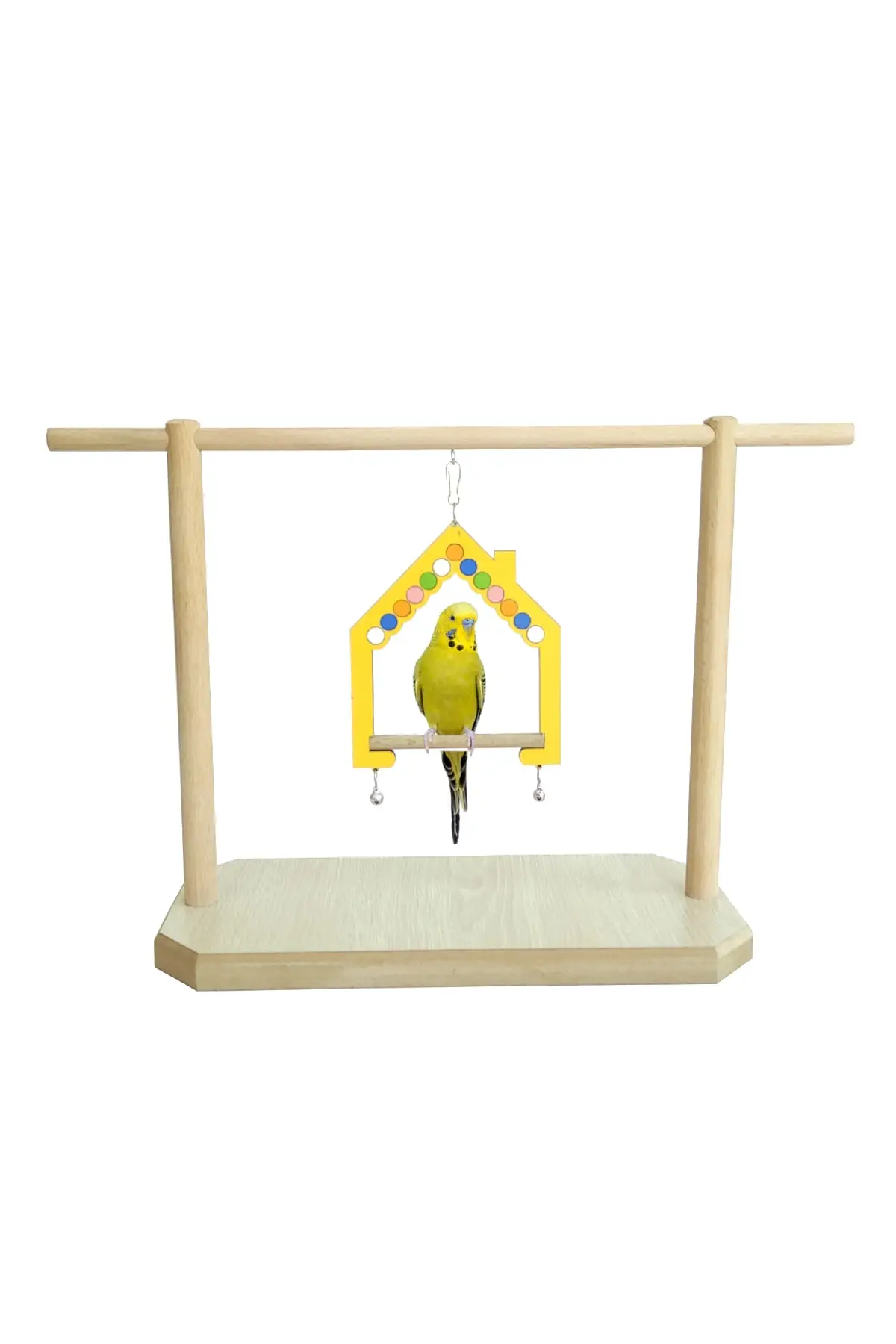 Wood Budgie Tüneği Wishbone Roost Game Park