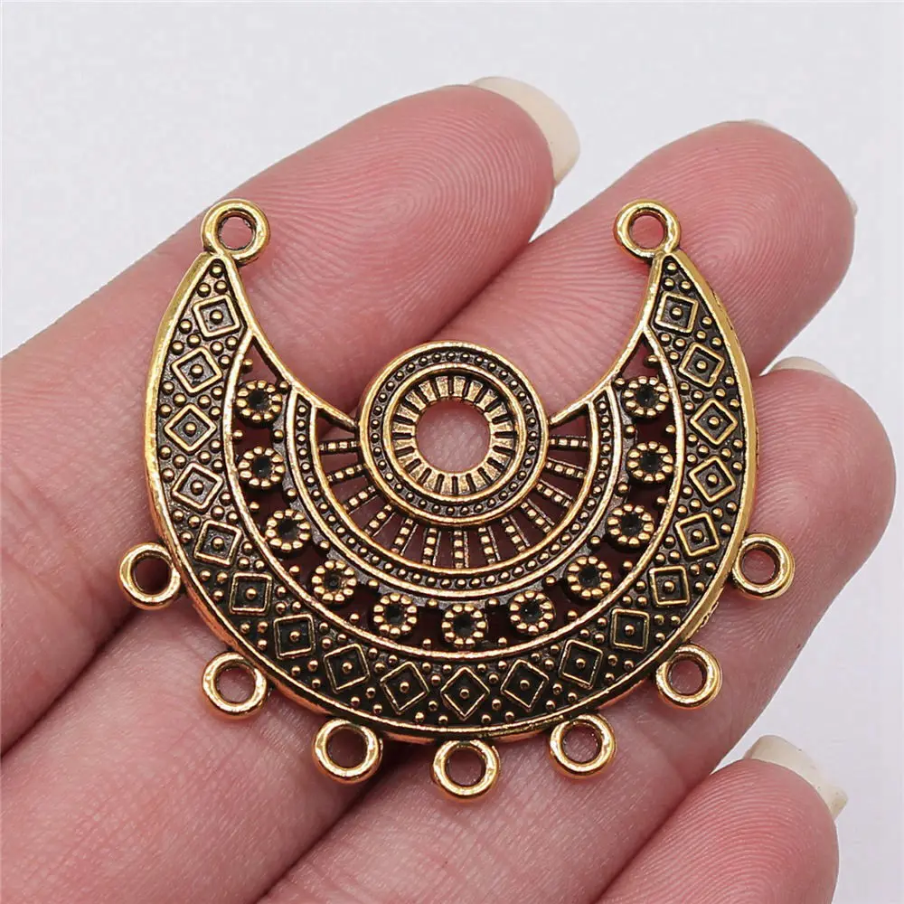 Arc Necklace Connector Components Diy Accessories Vintage Jewelry Materials