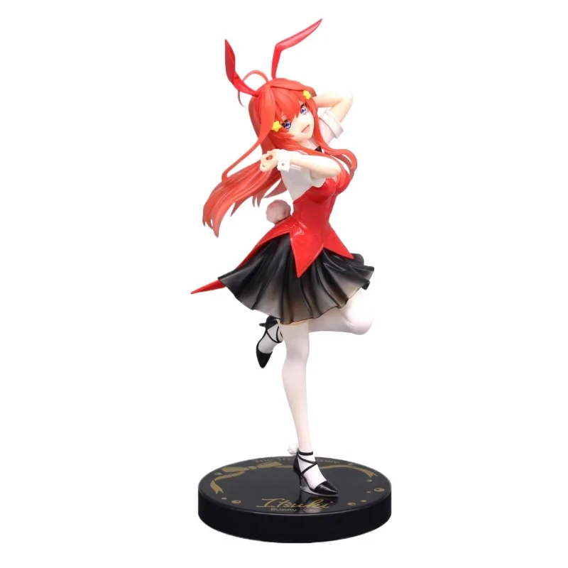 In Stock Genuine FuRyu Eiga Gotoubun No Hanayome Nakano Itsuki Trio-Try-iT Figure Color Bunny Ver Anime Cartoon Model Toys