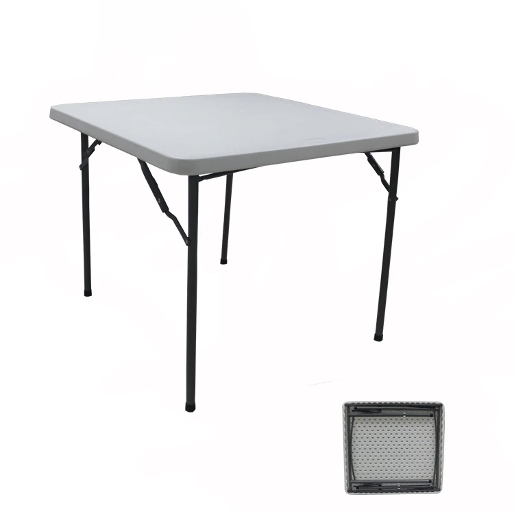 New Product House Office Coffee Catering Folding Study Table Outdoor Heavy Duty Portable Plastic Table