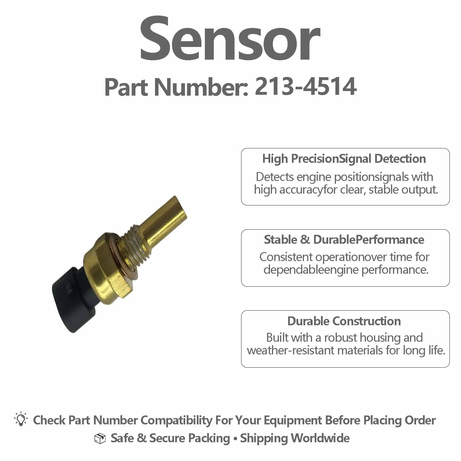 213-4514 Sensor For Construction machinery parts