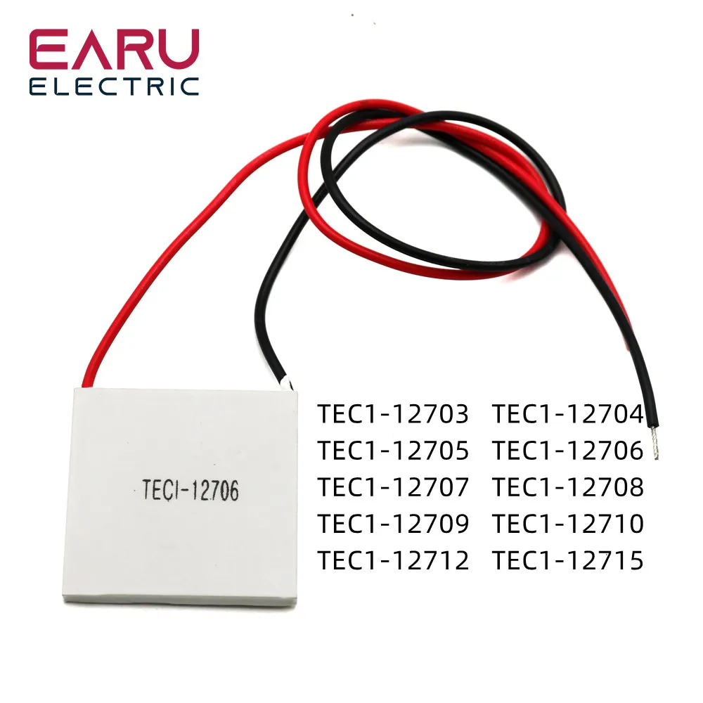 TEC1-12706 12703 12704 12705  12708 12709 12710 12712 12715 Thermoelectric Cooler Peltier 40*40MM 12V Peltier Elemente Module