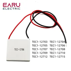 TEC1-12706 12703 12704 12705  12708 12709 12710 12712 12715 Thermoelectric Cooler Peltier 40*40MM 12V Peltier Elemente Module