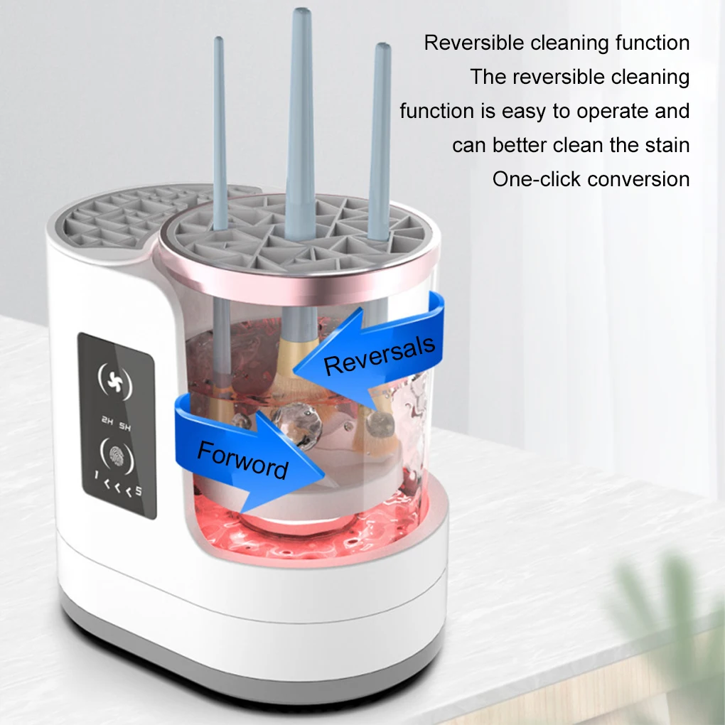 Escova de maquiagem elétrica limpador profissional pincéis de maquiagem rack de secagem preguiçoso escovas de limpeza lavadora ferramenta de secagem rápida maquiagem produc ﻿