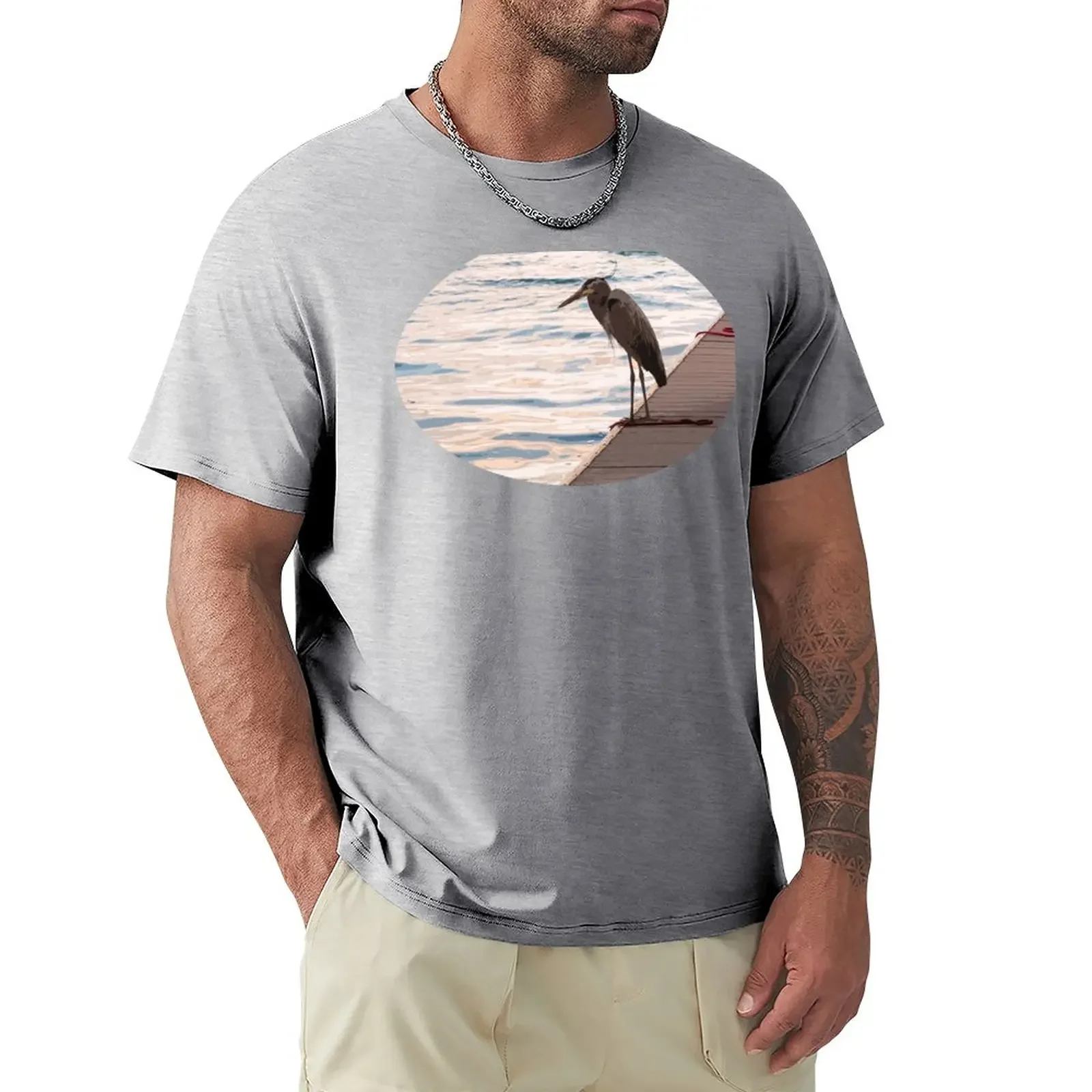 

Water Bird T-Shirt oversized customizeds big and tall t shirts for men