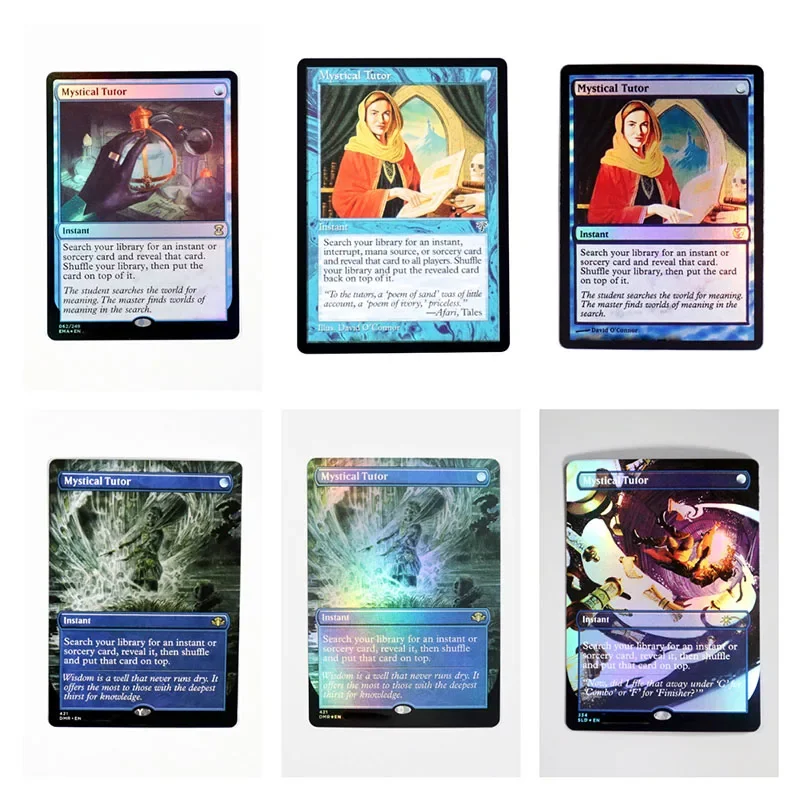 Mystical Tutor TCG Gra karciana Czarna Najwyższa jakość Proxy Karty do gry Zbieranie gry planszowej Karty kolekcjonerskie Proxy