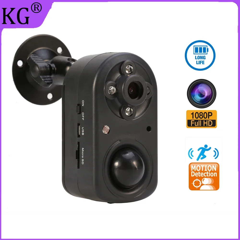 

Security Camera 1080P PIR Motion Detection Home Camera System,Battery Powered Night Vision Standalone surveillance Wifi cameras