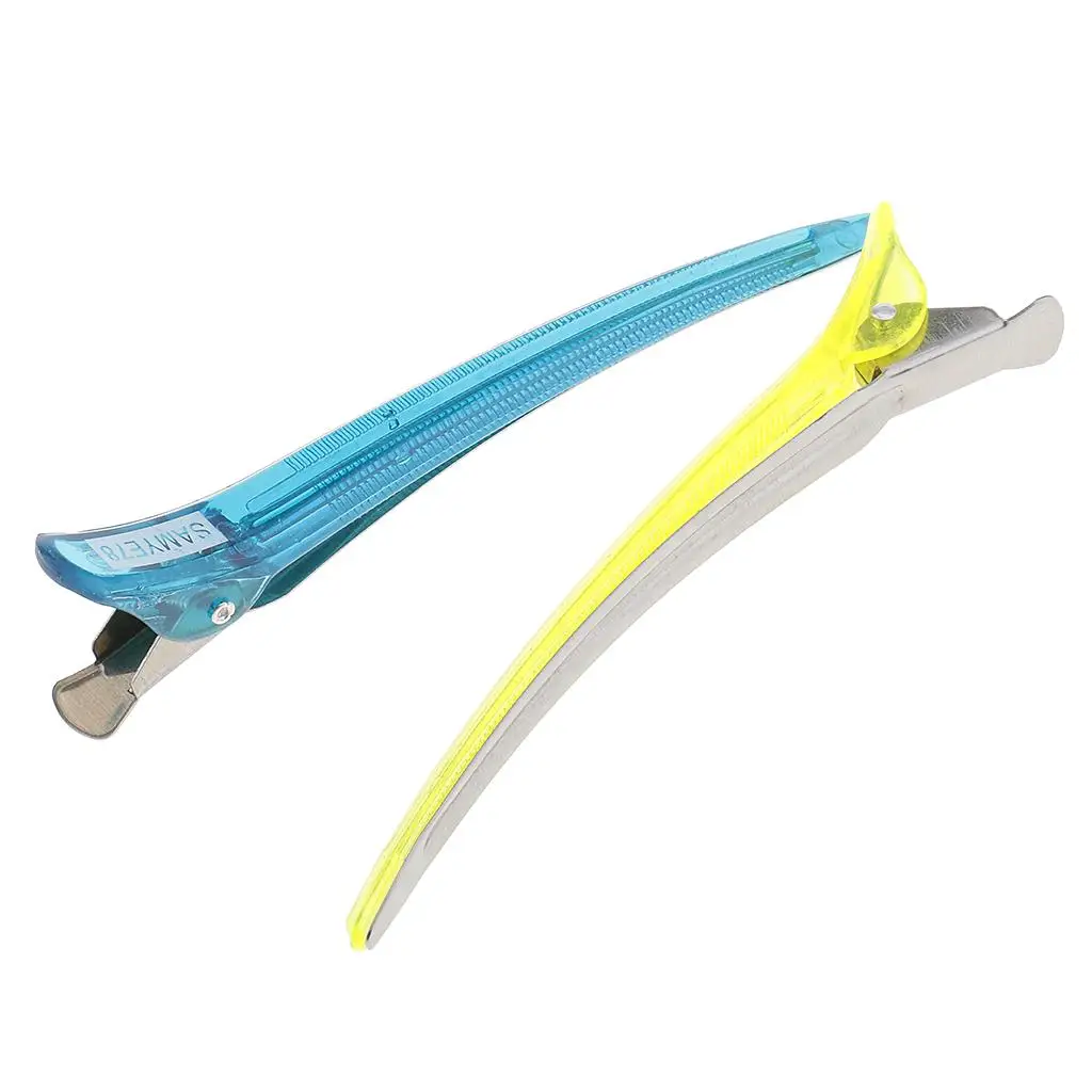 Durable Metal Hair Clips Set Colorful Salon Sectioning Tools for Women Haircuts and DIY Styling