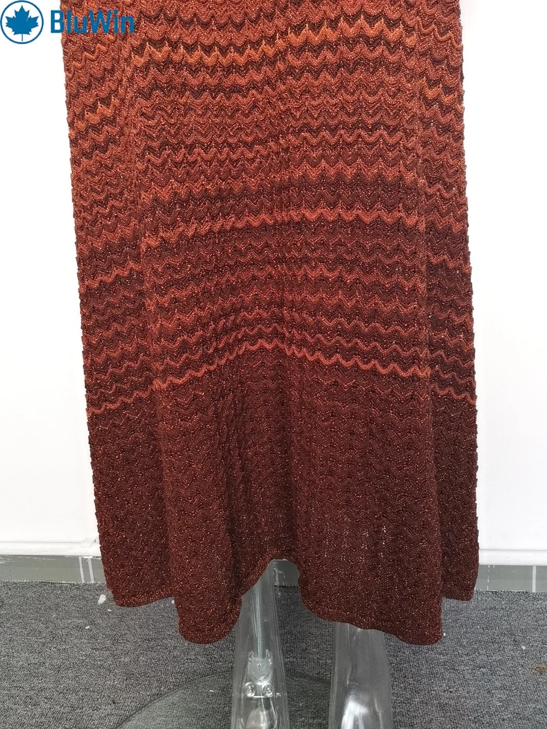 URBANCHIC Ombre Crochet Knit Maxi Dress Sleeveless Beach Cover-Up Stretchy Boho Vacation Outfit