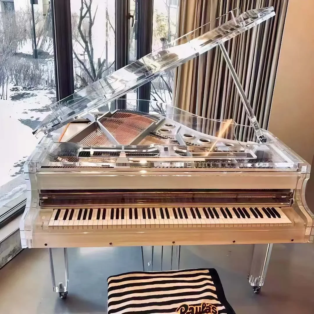 GRAND Dream transparent crystal grand piano professional home high-end automatic playing piano brand