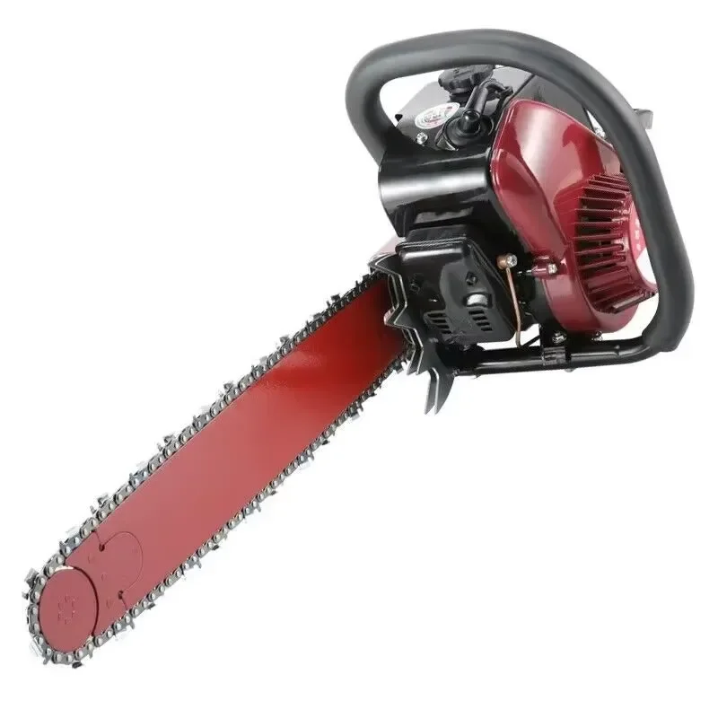 Chain Saw 9.8 Multi-Functional Household Tree Cutting Machine 60-120cm Guide Bar for Big Trees Open Board Carving