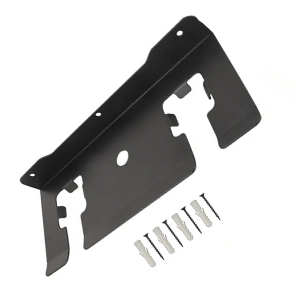 /Black /Metal /Wall Mount Organizer Rack For Lawn Mower And Power Tools Garage Garden Storage Solution