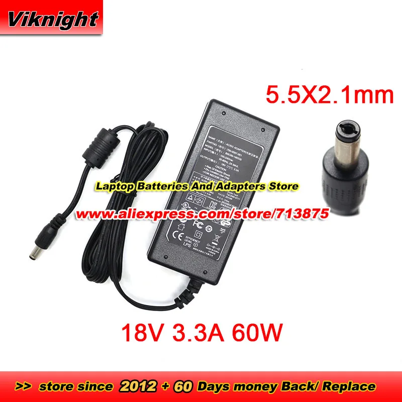 Imagem -01 - Fonte de Alimentação Genuína para Harmankardon ac e dc Adapter Bsc60180330 18v 3.3a 60w 7000097-001 fonte de alimentacao genuina para harmankardon ac e dc adapter bsc60180330 18v 33a 60w 7000097 001 01