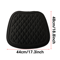 Car Seat Car ​Cushion 44*48cm Car Chair Seat Driver Driver Seat Memory Foam Non-Slip Pad Silicone With Comfort