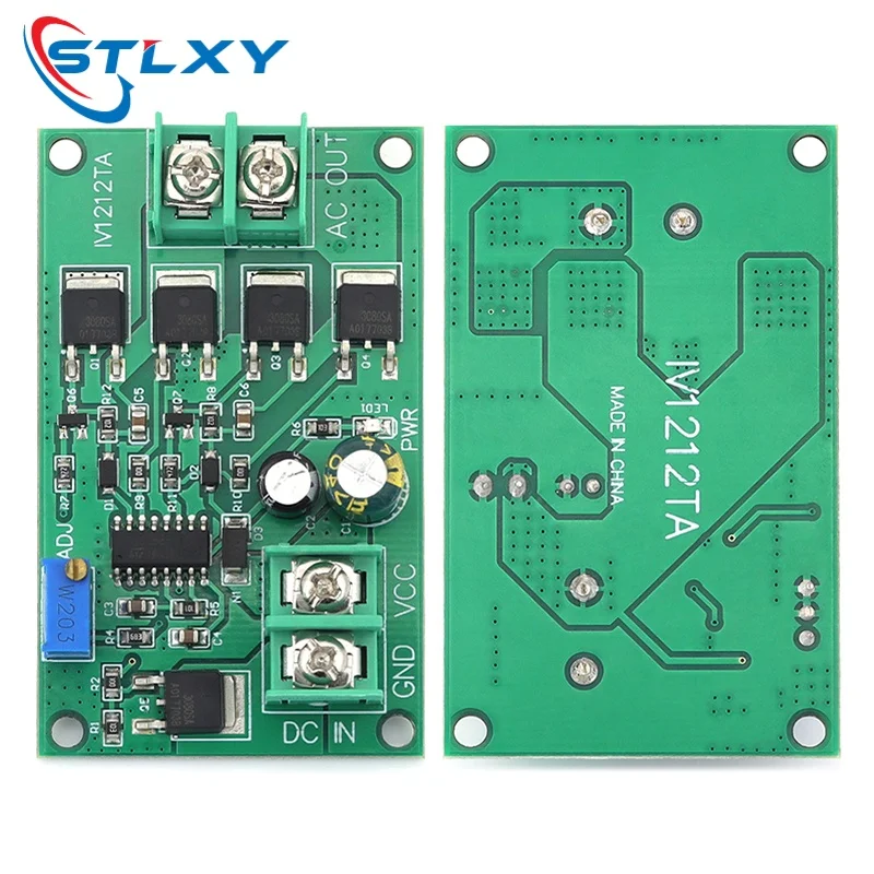 Stlxy 1pcs 100W DC-AC new Inverter 50Hz Square Wave Signal Generator Module DC 12V To AC 12V Power conversion board