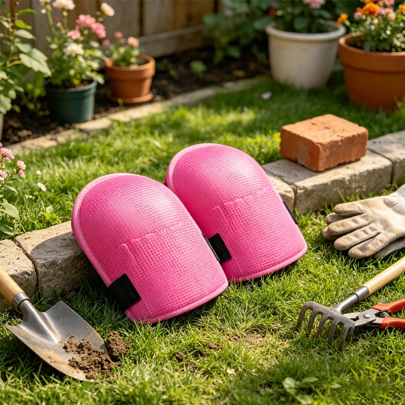 Genouillères de protection épaisses et résistantes à l'humidité pour les travailleurs du carrelage, du béton et du parquet, et les outils de travail manuel pour le jardinage et la pose de briques