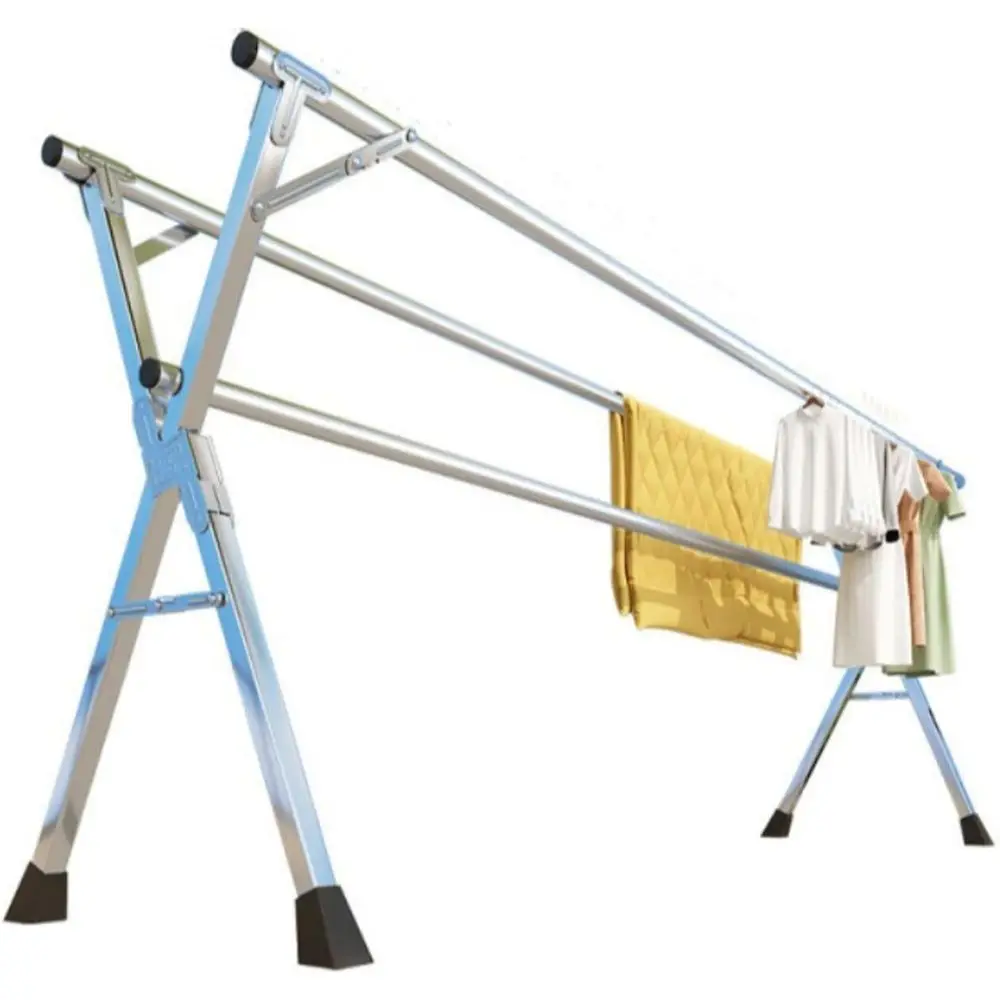 

Портативная домашняя выдвижная сушилка для одежды из нержавеющей стали, 63, складная сушилка для белья