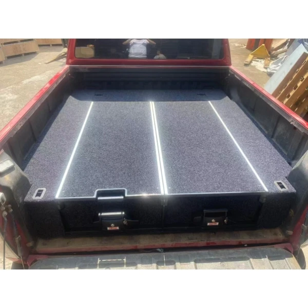 New High Quality Best 4X4 Slide-Out Matte Black Truck Pickup Cargo Box Drawer Magicbox for Ram ranger hilux np300 tacoma For Ram