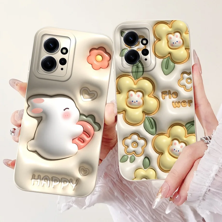 For Xiaomi Redmi Note 12 12s 12R 12 Pro  Phone Case Soft Matte Silicone Capa For Redmi 12c 12 4G 5G Goothic Style Back Cover