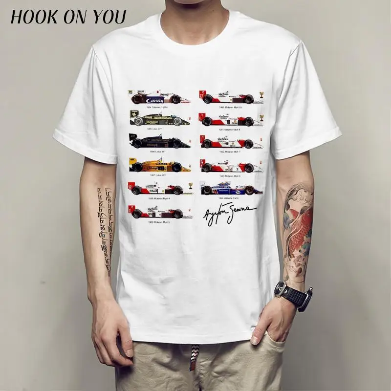 Футболка-f1-team-racing-fans-formula-one-racer-Айртон-Сенна-футболки-для-мужчин-и-женщин-винтажная-футболка-хлопковая-футболка-футболки-топы