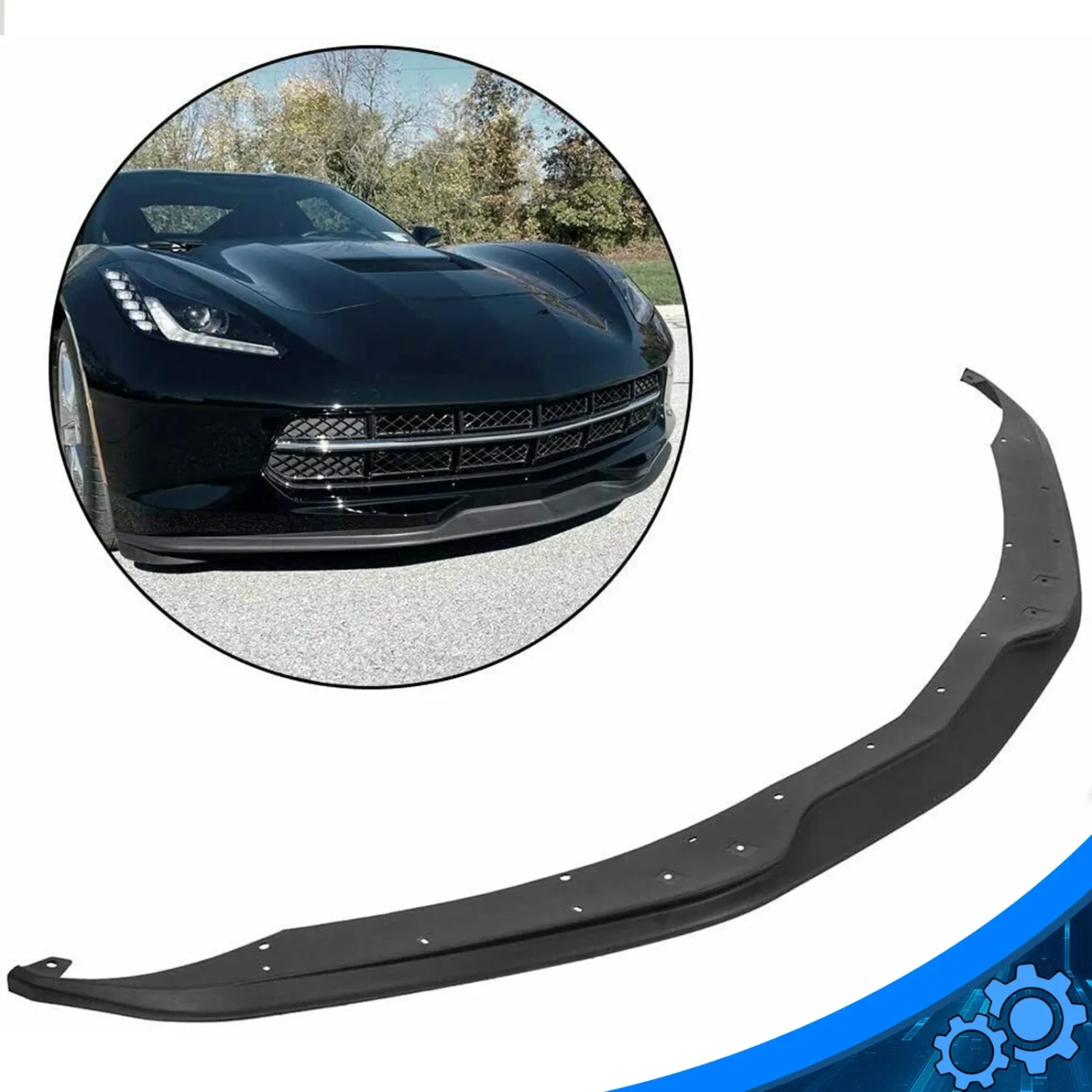 

For 22922352 C7 Corvette C7 Z06 & GS Stage 1 Front Lip Spoiler Splitter 14-19