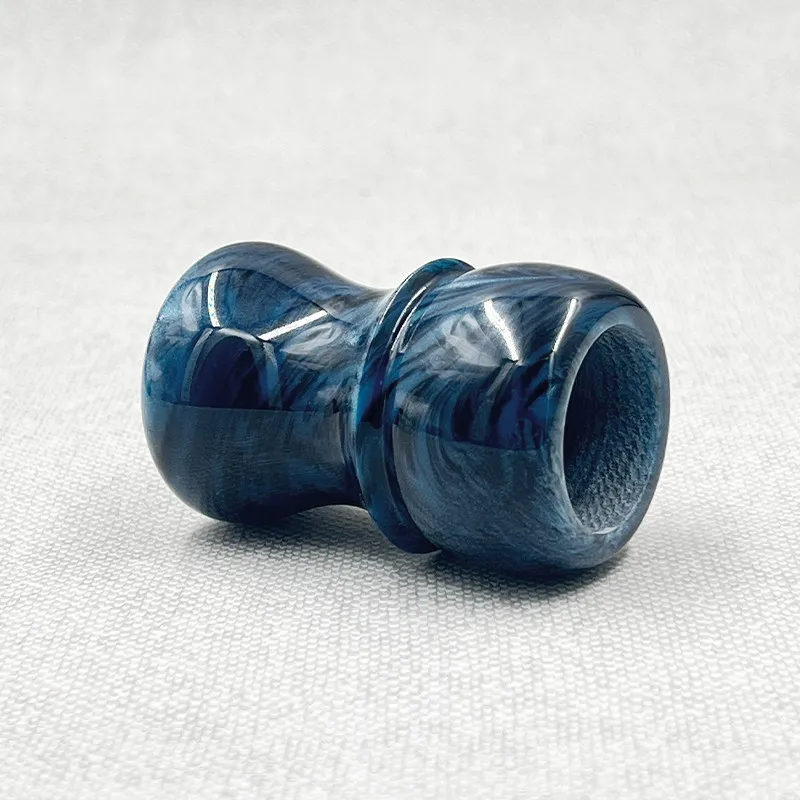 Xingshen Blue Sea Blingbling Beard Men's Shaving Brush Badger Knot Shaving Brush Handle Supports Customization