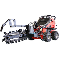 Skid Steer Loader Accessories Hydraulic Breaker 4 in 1 Bucket Rock Bucket  Lawn Punch Mini Loader Attachment Customized Sale