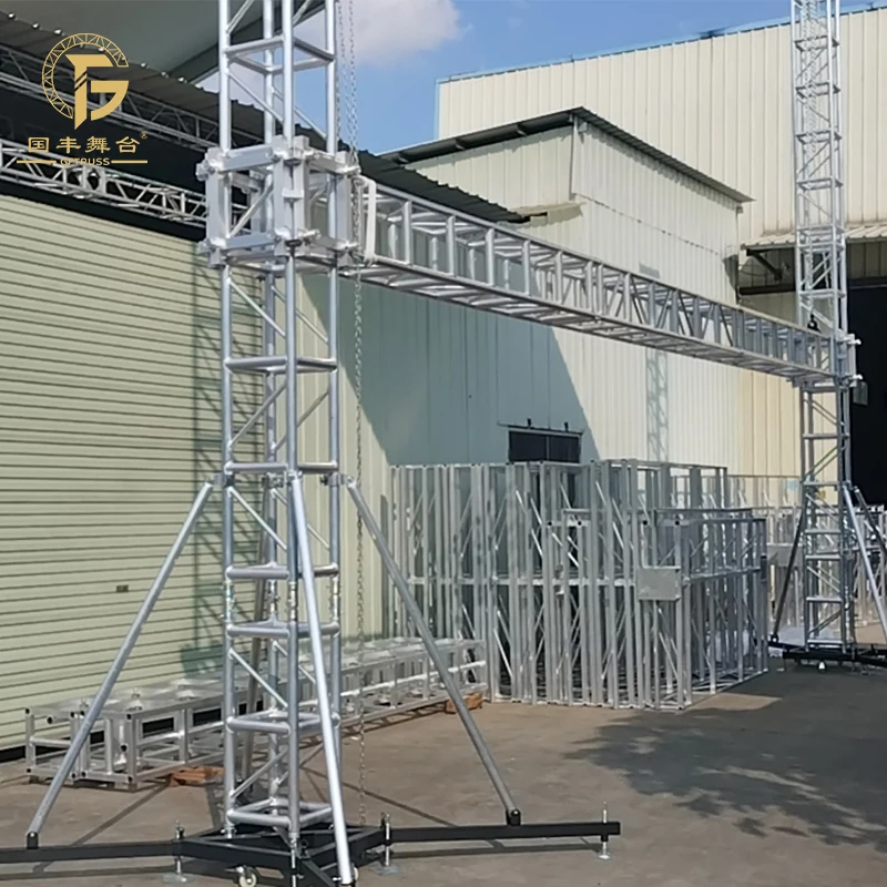Bogenförmiges Traversensystem aus Aluminiumlegierung, Modulares Tragbares Bühnen- und Display-Traversensystem