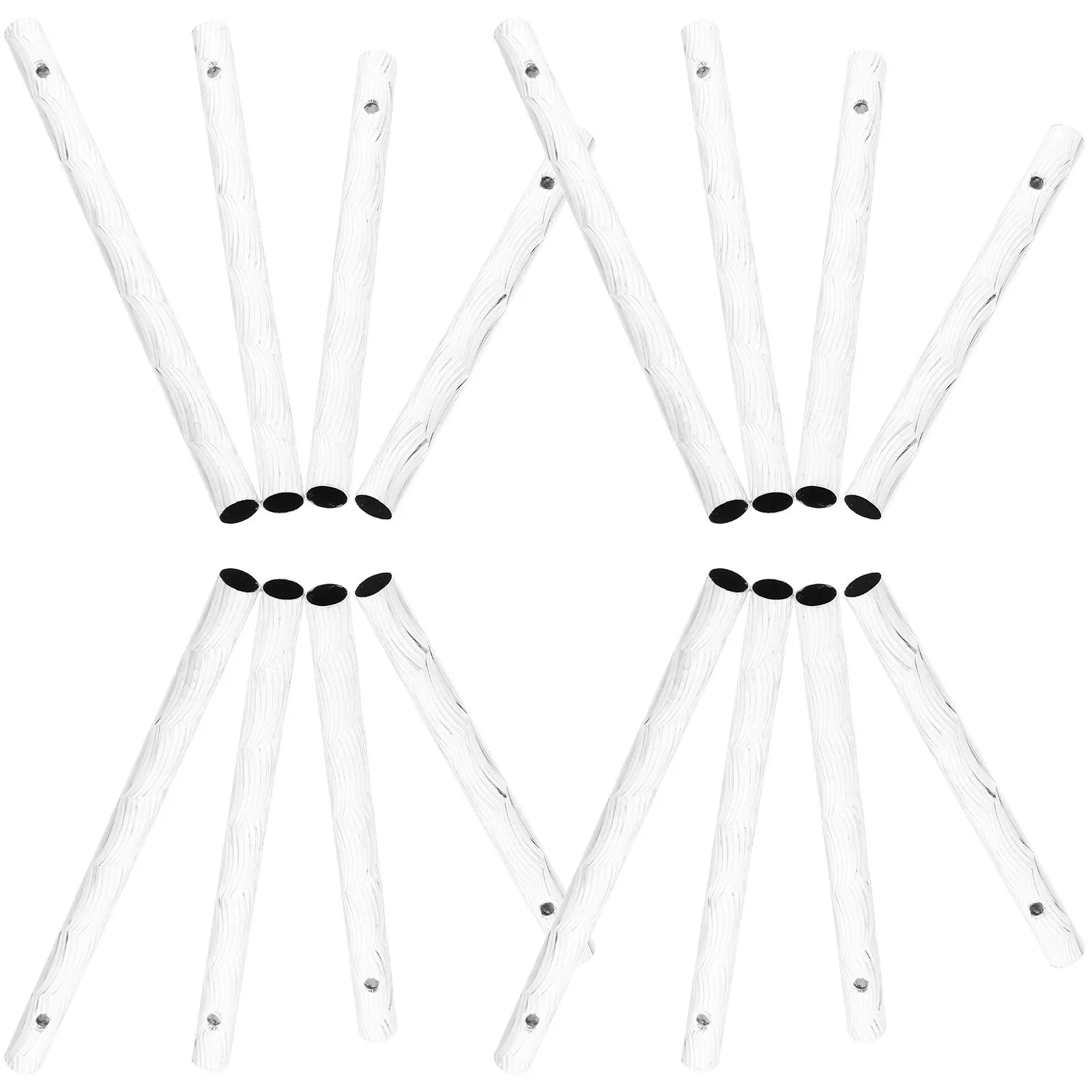 20 قطعة أنابيب الرنين لتقوم بها بنفسك المعادن لصياغة ملحقات جرس الرياح ديكور حديقة معلقة قلادة الألومنيوم الرياح الرنين استبدال #1