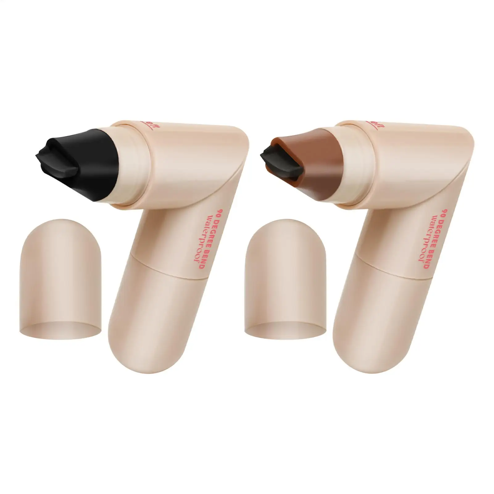 Makeup Eye Liner Stamp 2ml Double-Tip Smudgeproof Pencils Eye Liner Compact Make Up Supplies