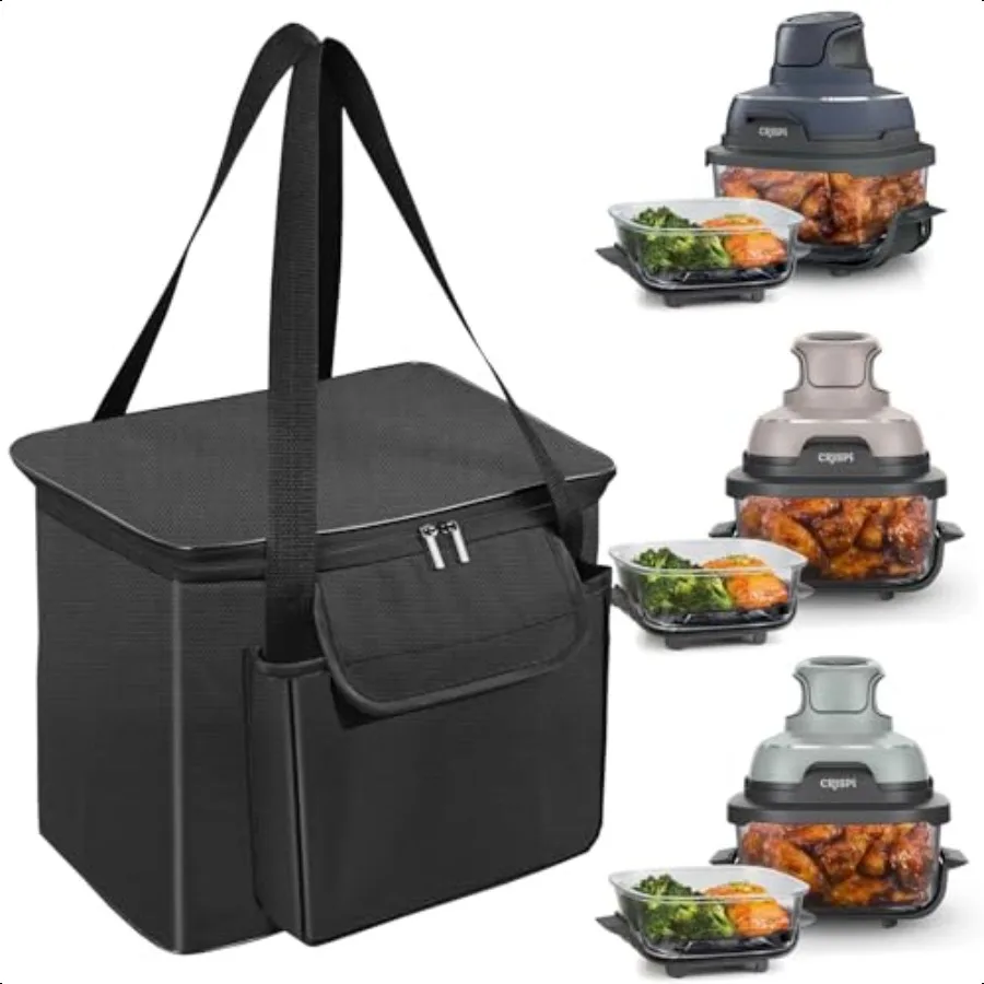 

Carrying Bag for Ninja Crispi Air Fryer FN101 Portable Outdoor Airfryer Travel Carrier Case Bag for Ninja Air Fryer Air Fryer W