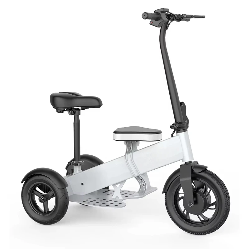 

Factory Wholesale Folding Mobility Scooter Senior Tricycle Three Wheel Electric Scooter for Adult Elder with Seat