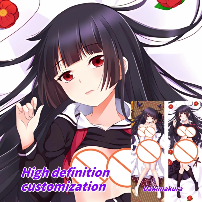 

Dakimakura Anime Pillow Case Enma Ai Double-sided Print Of Life-size Body Pillowcase Gifts