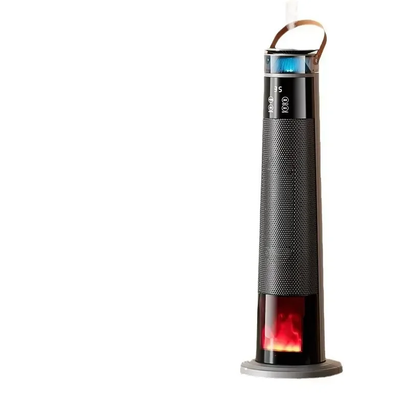for  Intelligent Flame Heater Floor Type 2000W Fast Heating Humidifier Energy Saving Timer Suitable  Living Room and