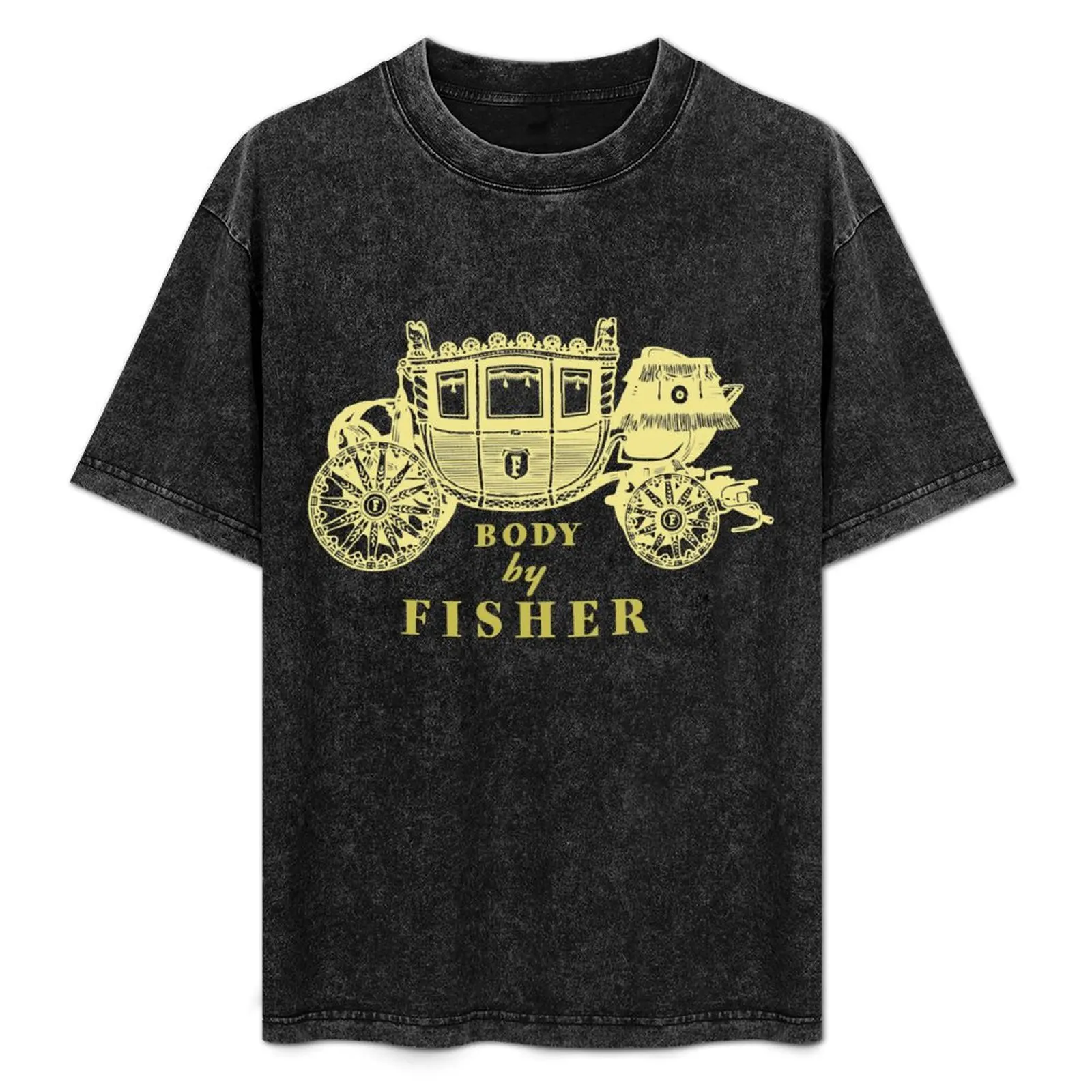

Body by Fisher T-Shirt Novelty Graphic Tee Shirt