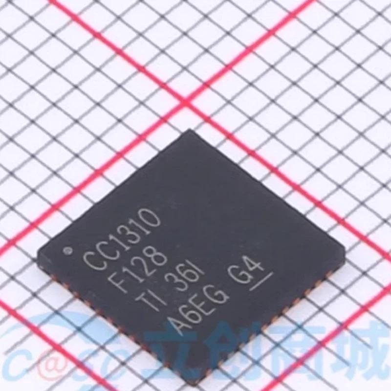 CC1310F128RGZT RF and Wireless RF Transceiver ICs 48-VFQFN Exposed Pad
