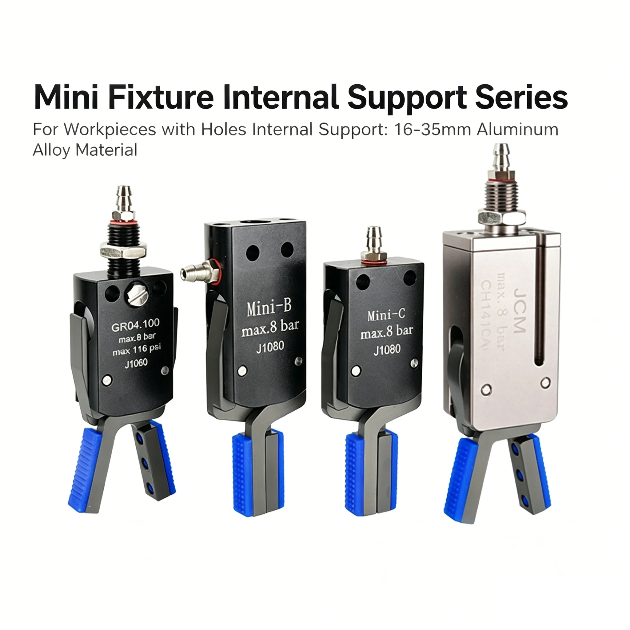MINI-A Manipulator Mini Inner Support Small Clamp with Magnetic Detection Pneumatic Clamp
