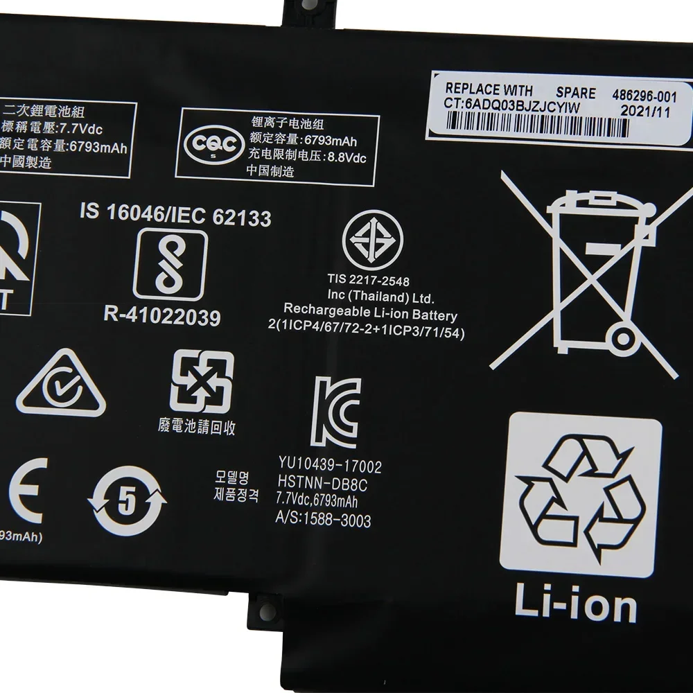 Replacement Battery AB06XL For HP TPN-L128 HSTNN-DB8C ENVY13-AD023TU HSTNN-DB8C Quality Spare Batteries With Tools
