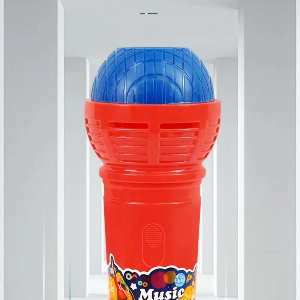 Fake Simulated Plaything Echo Microphone ABS Simulated Microphone Mic Voice Changer Portable Retro Microphone