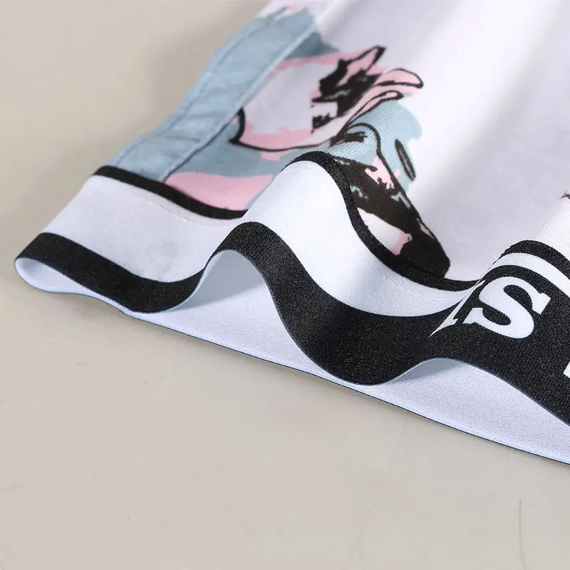 루즈한 남성 속옷, 면 아로팬츠, 여름에도 편하고 통기성 좋은 플랫코너반바지, 얇은반바지, 스포티한 포콘