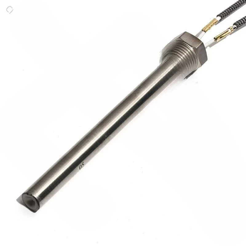 

12V/24V/36V/48V DN10/16mm Thread 80-300W Cartridge Heater Equipment 10 x 50mm-10 x 200mm Length for Hot Core Box/Molding 1PC