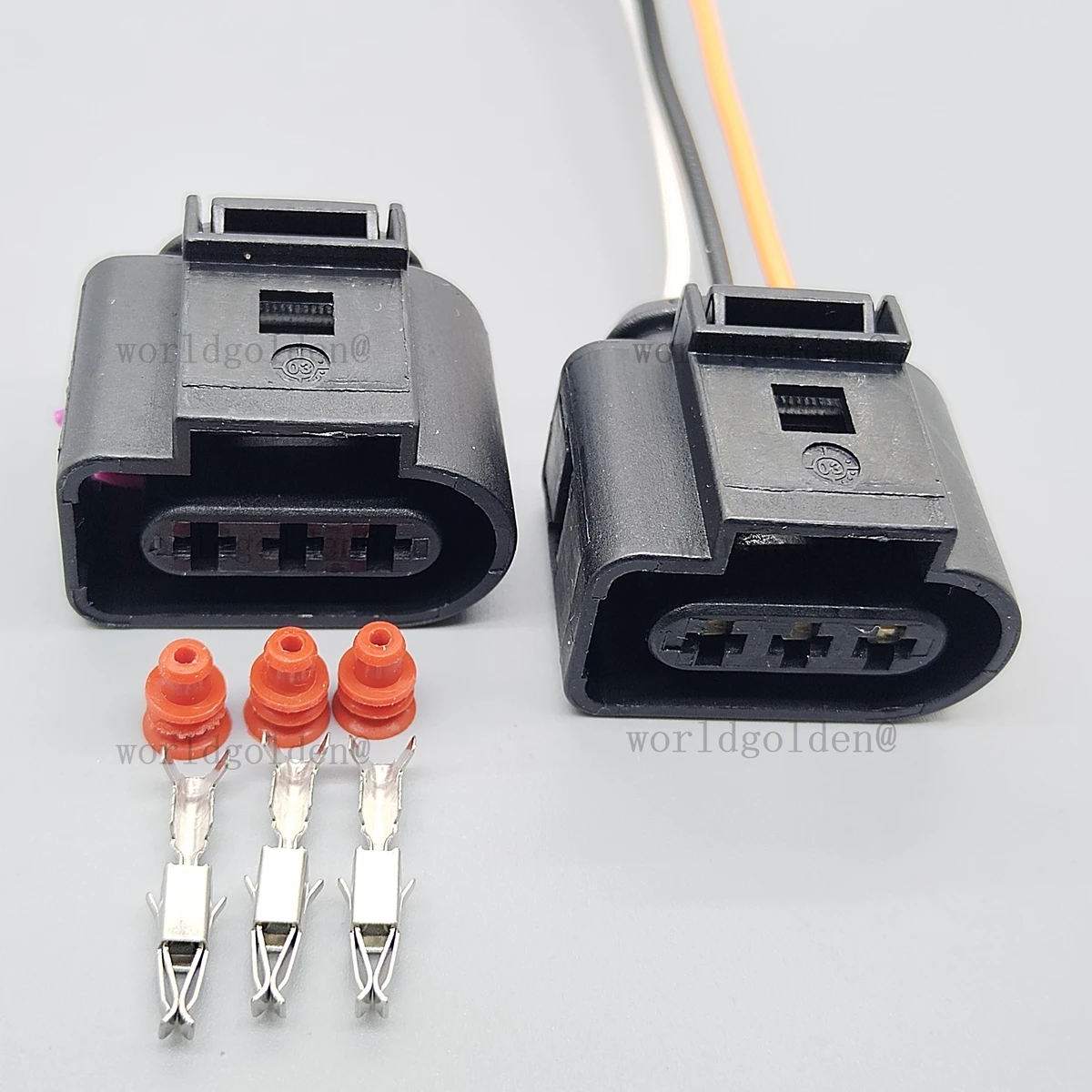 2050994-1 1J0973723 3Pin Plastic Electrical Joint for Universal Vehicles
