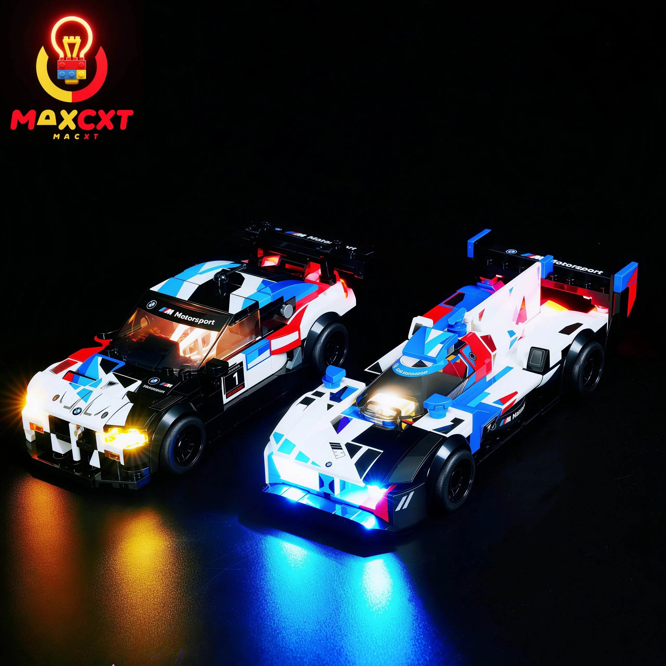

MAXCXT LED Light For LEGO 76922 M4 GT3&M Hybrid V8 Race Cars DIY Decorative Lamp Not Include Lego Building Blocks Set