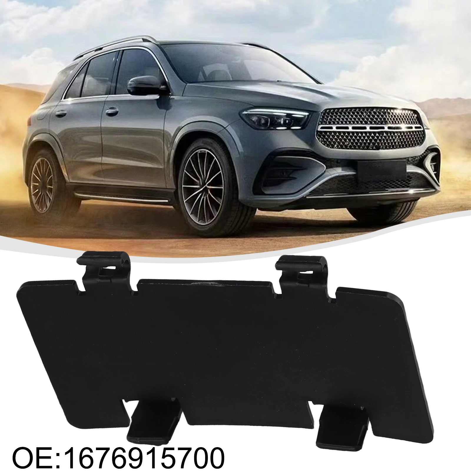 Car Lining Cover Fender Cover 12*7*1CM Feature Easy Installation Process Made Of ABS Material For Mercedes-Benz