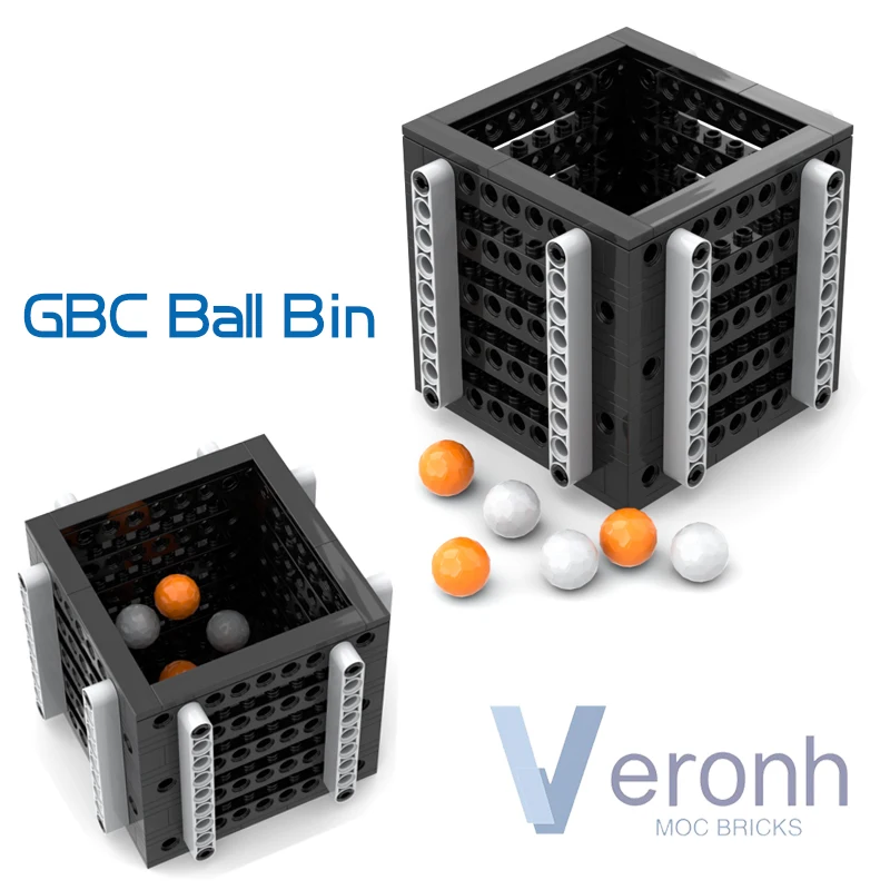 Moc High-Tech GBC Sport Ball Bin Building Blocks Creative Technolagy Perpetual Motion Bricks Educational Construction Kid Toys