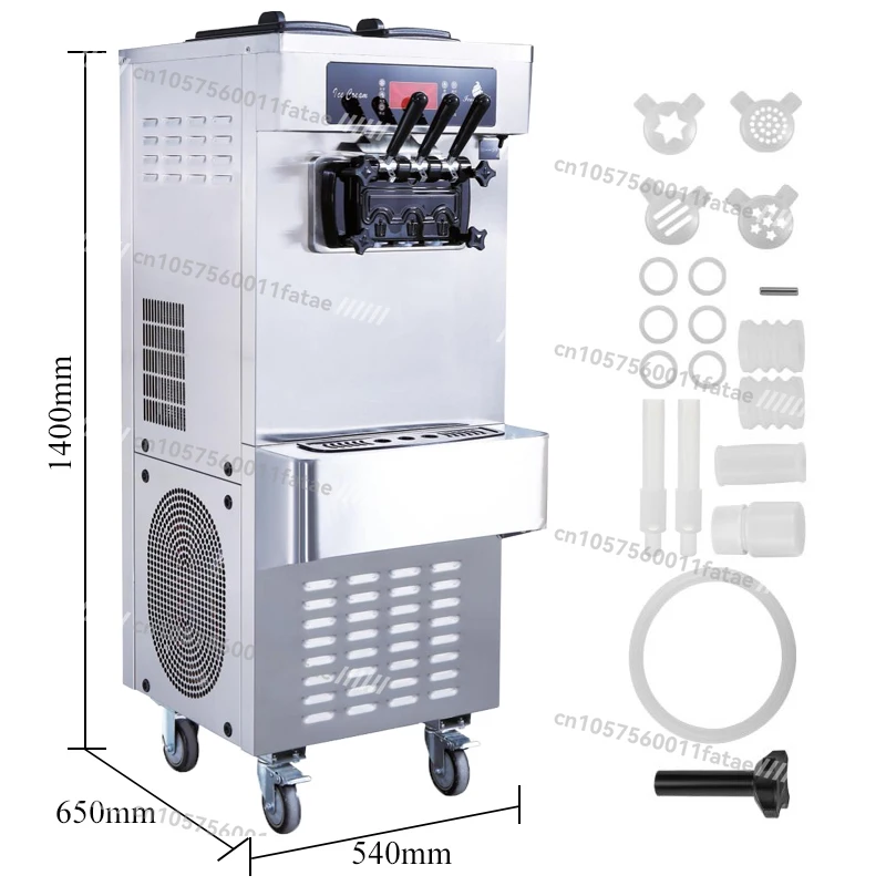 

Машина для изготовления мороженого 20-28 л/ч, машина для приготовления мороженого, автоматическая машина для приготовления мороженого с 3 вкусами, мягкая подача, коммерческая машина для мороженого по деловой цене